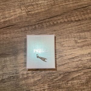 10k Yellow Gold Italian Good Luck Mano Cornuto Hand Charm Pendant